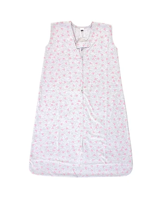 Hudson Baby Baby Girls Hudson Cotton Sleeveless Wearable Sleeping Bag, Sack, Blanket, Watermelon, 0-6 Months