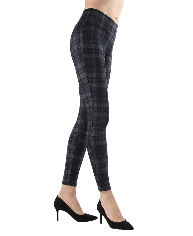 Geo Plaid Shaping Women's Leggings