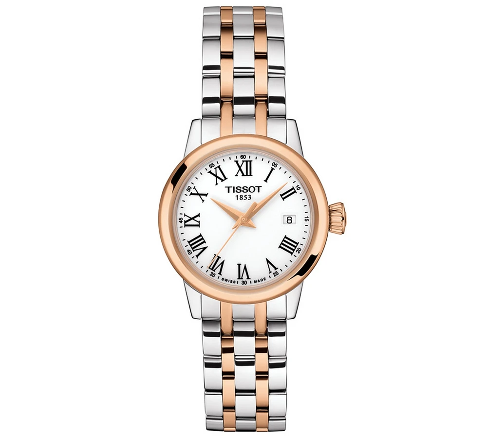 Tissot Women's Swiss Classic Dream Two-Tone Stainless Steel Bracelet Watch 28mm