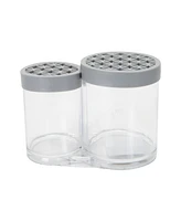 Simplify 2 Compartment Cosmetic Brush Holder