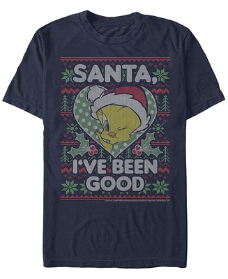 Men's Looney Tunes Good Tweety Short Sleeve T-shirt