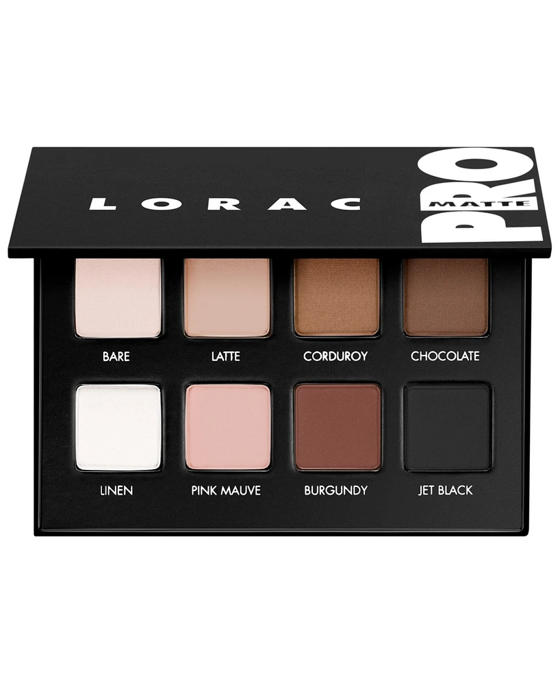 Lorac Pro Matte Eye Shadow Palette