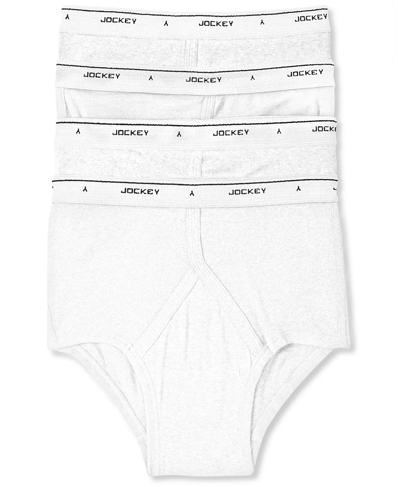 Jockey Men's Classic Collection Full-Rise Briefs 4-Pack Underwear