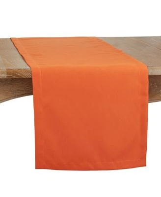 Saro Lifestyle Everyday Design Solid Color Table Runner