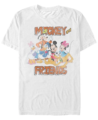 Men's Mickey Classic and Friends Short Sleeve T-shirt