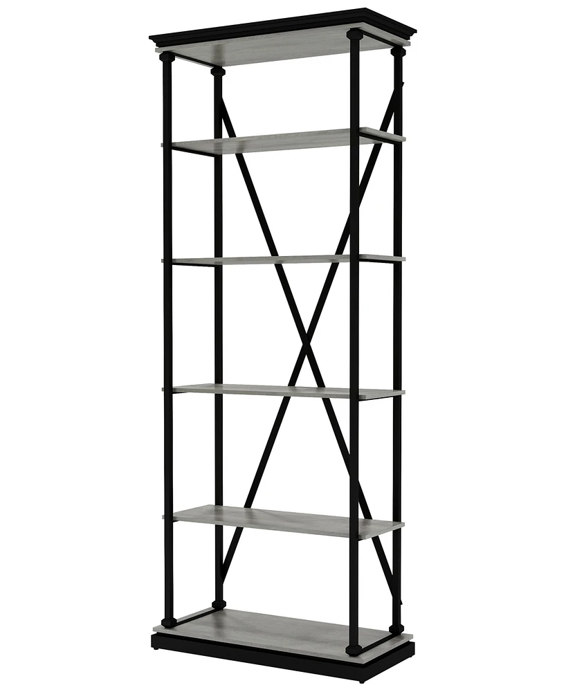 Drusdale Open Shelves Bookcase