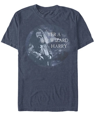 Fifth Sun Men's Yer A Wizard Short Sleeve Crew T-shirt
