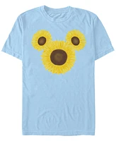 Fifth Sun Men's Mickey Sunflower Short Sleeve Crew T-shirt