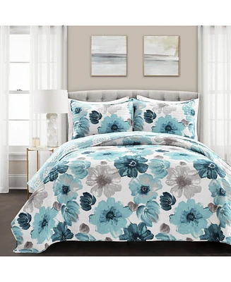 Lush Decor Leah 3 Piece Quilt Set