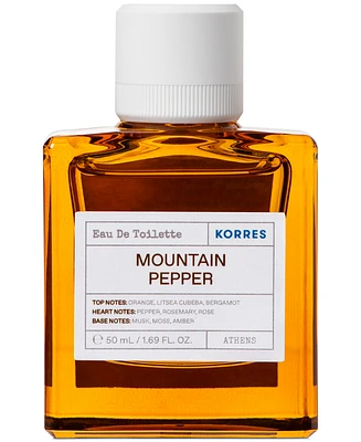 Korres Mountain Pepper Eau de Toilette, 50 ml