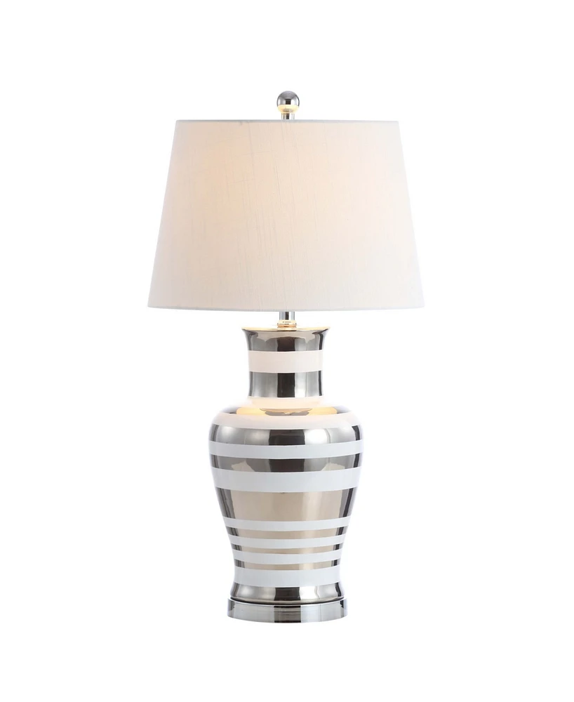 Zilar Striped Classic Modern Led Table Lamp
