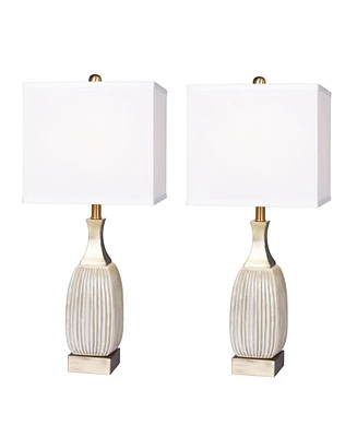 Fangio Lighting Table Lamps, Set of 2