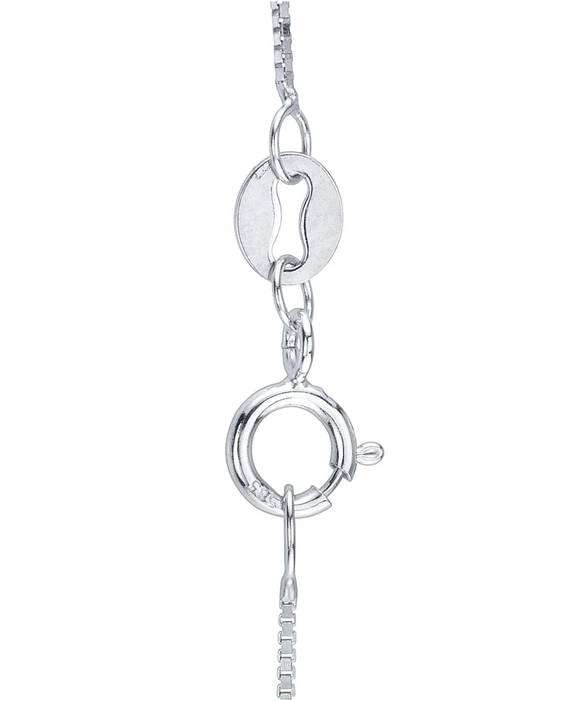 Sirena Diamond Double Bezel 18" Pendant Necklace (1/4 ct. t.w.) In 14K White Gold or 14K Yellow Gold