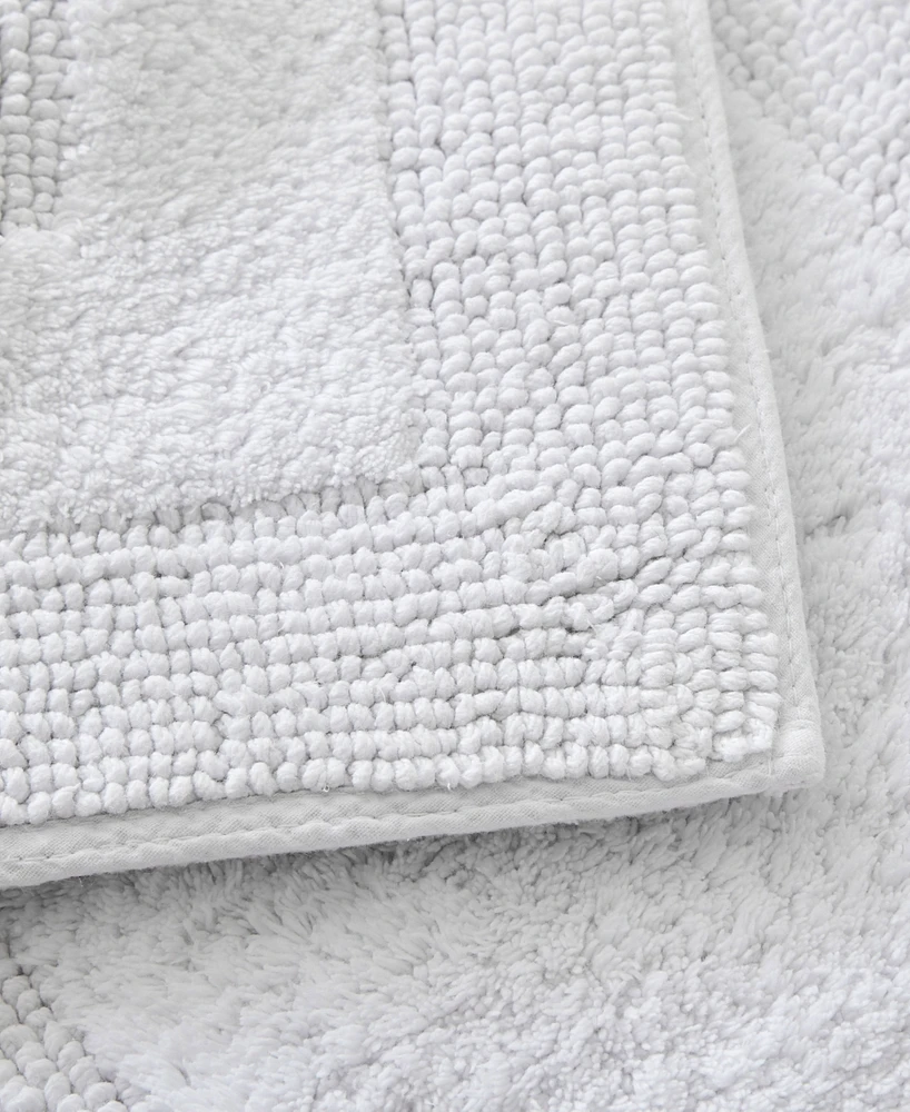 Tommy Bahama Home Long Branch Cotton Tufted Reversible Bath Rug, 21" X 34"