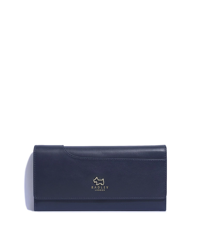 Women's Large Flap Over Bifold Matinee Wallet