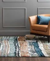 Closeout! Karastan Epiphany Colorful Waves 8' x 10' Area Rug