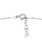 Giani Bernini Cubic Zirconia Apple Ankle Bracelet in Sterling Silver, Created for Macys
