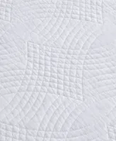 Laura Ashley Solid Trellis Cotton 4-Pc. Quilt Set, Daybed