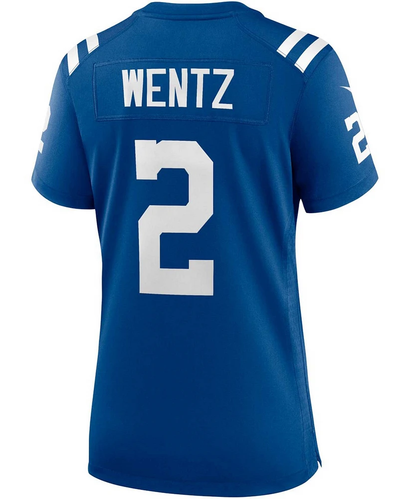 Women's Carson Wentz Royal Indianapolis Colts Game Jersey