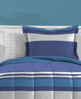 Dream Factory Rugby Stripe 5-Pc. Comforter Set, Twin