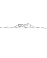 Effy Diamond Cluster 18" Pendant Necklace (7/8 ct. t.w.) in 14k White Gold