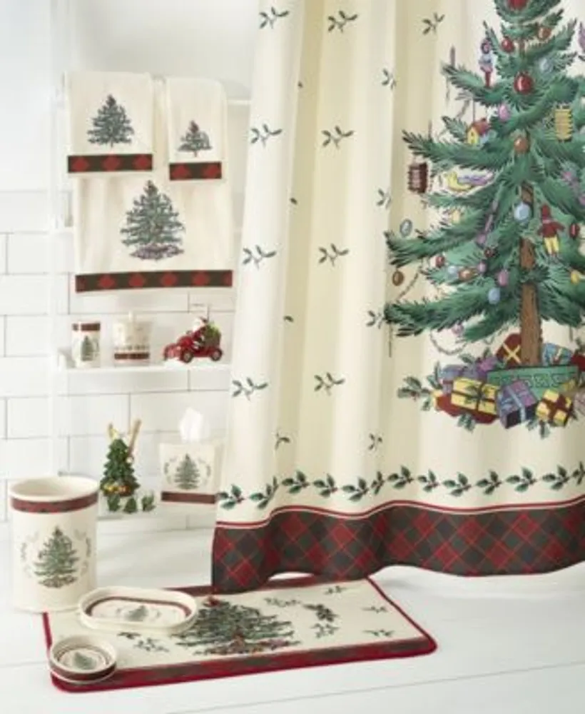 Spode Tartan Bath Accessories