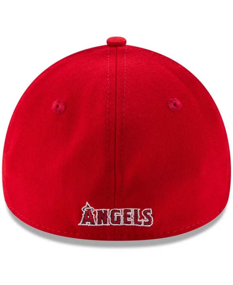 Men's Red Los Angeles Angels Game Team Classic 39Thirty Flex Hat