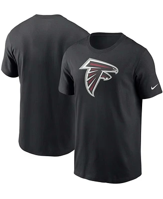 Men's Black Atlanta Falcons Primary Logo T-shirt