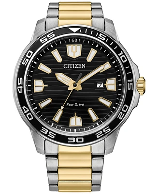 Citizen Men's Sport Two-Tone Stainless Steel Bracelet Watch 45mm