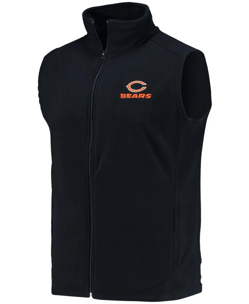 Men's Navy Dunbrooke Houston Fleece Full-Zip Vest