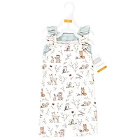 Hudson Baby Girls 2Pk Rompers