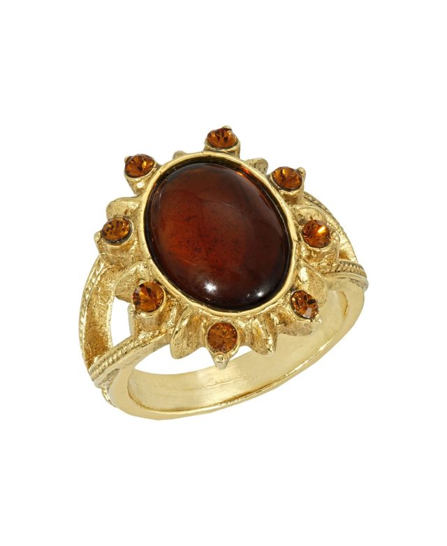2028 Topaz Oval Ring