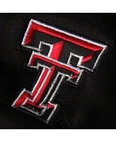 Women's Stadium Athletic Black Texas Tech Red Raiders Arched Name Full-Zip Hoodie