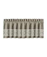 J Queen New York Opulence Straight Window Valance, 88" x 18.25"