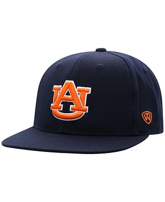 Men's Top of the World Navy Auburn Tigers Team Color Fitted Hat