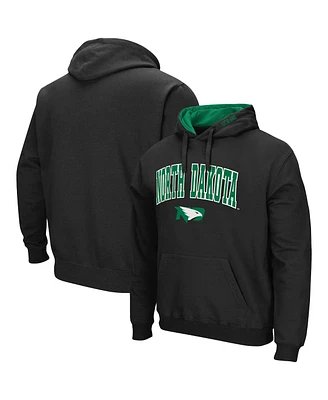 Colosseum Men's North Dakota Arch And Logo Pullover Hoodie