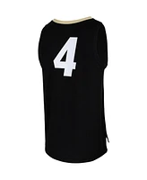 Men's 4 Black Colorado Buffaloes Team Replica Basketball Jersey