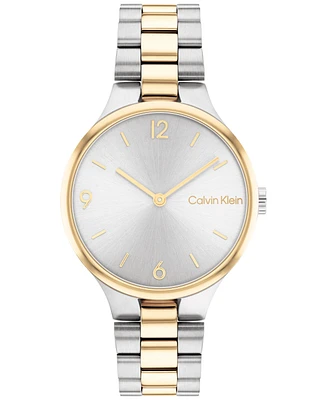 Calvin Klein Two-Tone Stainless Steel Bracelet Watch 32mm