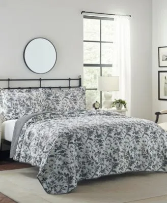 Laura Ashley Amberley Cotton Reversible Quilt Sets