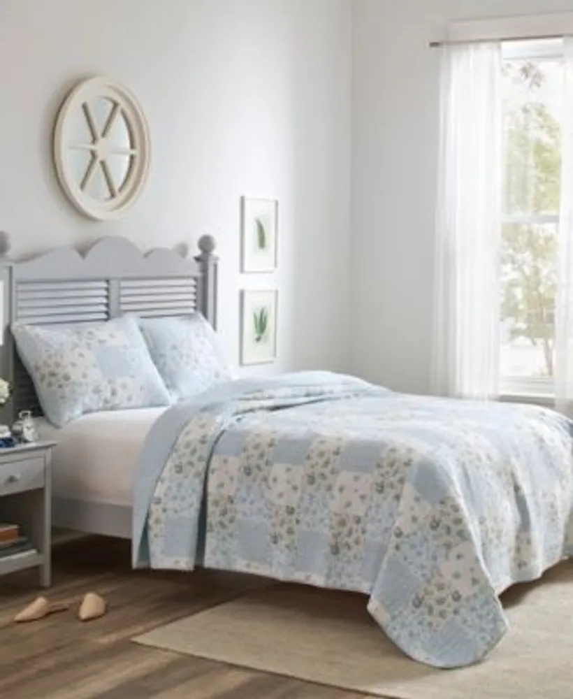 Laura Ashley Kenna Cotton Reversible Quilt Sets
