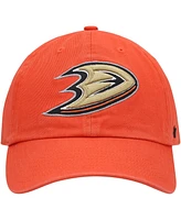Men's Orange Anaheim Ducks Clean Up Adjustable Hat
