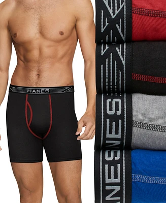 Hanes Men's Ultimate 4pk. Sport Boxer Briefs