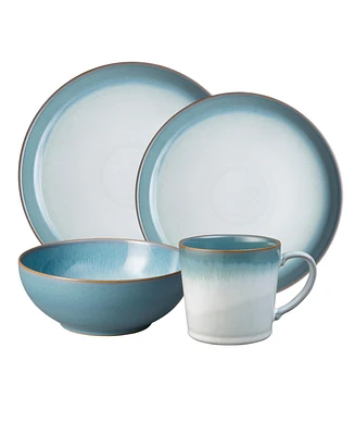 Denby Azure Haze 4-Piece Place Setting