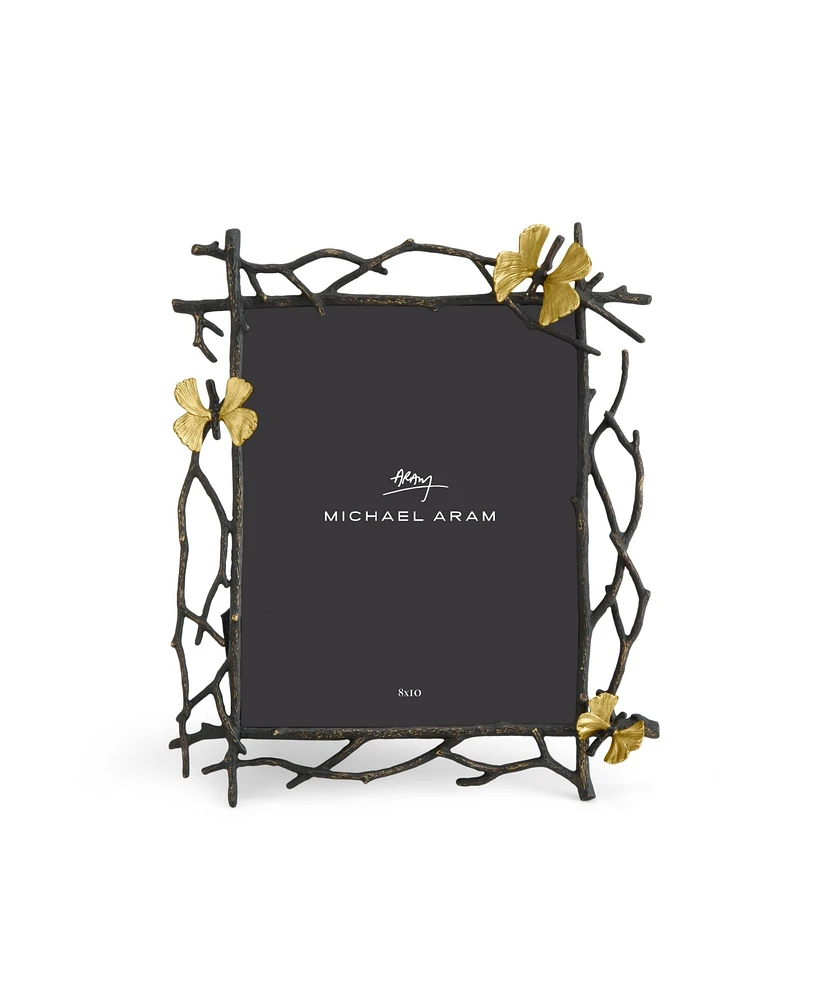 Butterfly Ginkgo Picture Frame, 8" x 10"
