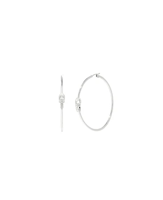 Coach Signature C Hoop Earrings