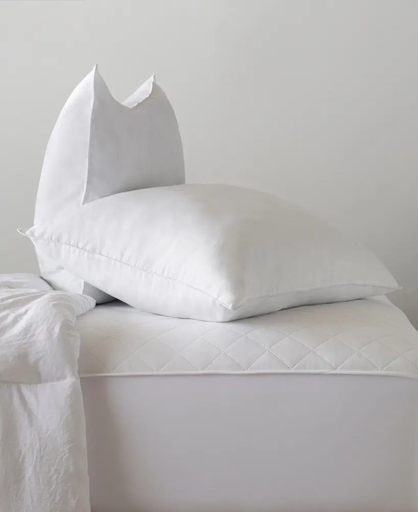 Ella Jayne Superior Cotton Blend Shell Soft Density Stomach Sleeper Down Alternative -Pack Pillows