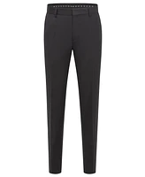 Boss by Hugo Men's Virgin-Wool Serge Slim-Fit Pants