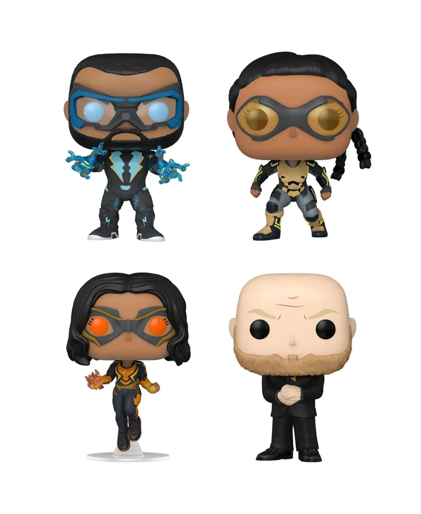Funko Plaster of Paris Dc Black Lightning Collectors Set, 4 Pieces