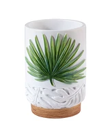 Avanti Viva Palm Leaf Cut-Out Resin Tumbler