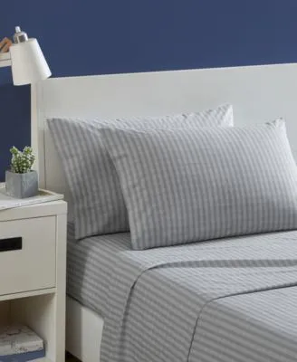 Nautica Michael Plaid Cotton Percale Sheet Set Collection